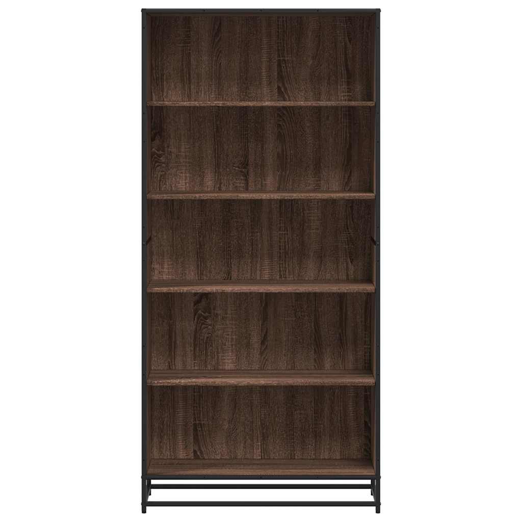 Modernes Regal - industrieller Style - Bücherregal - Büroregal - 5 offene Fächer