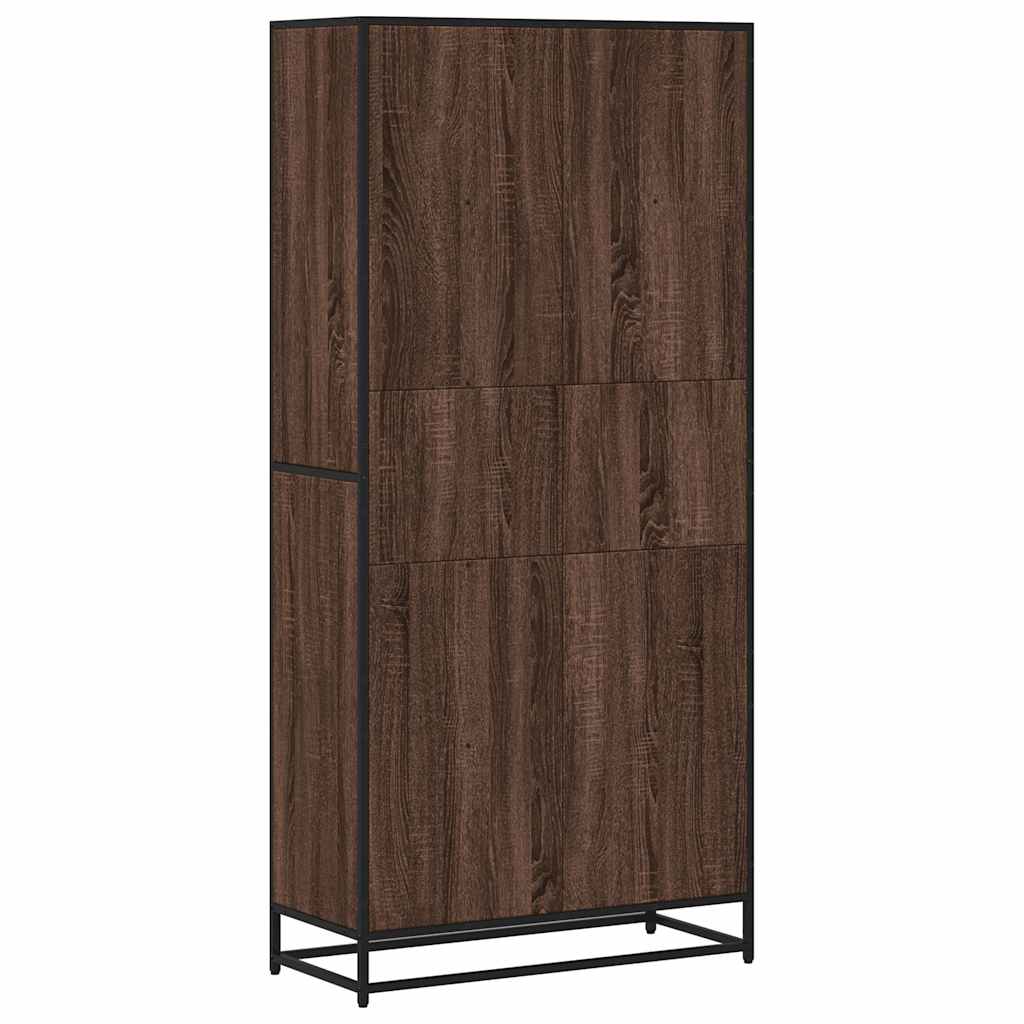 Modernes Regal - industrieller Style - Bücherregal - Büroregal - 5 offene Fächer