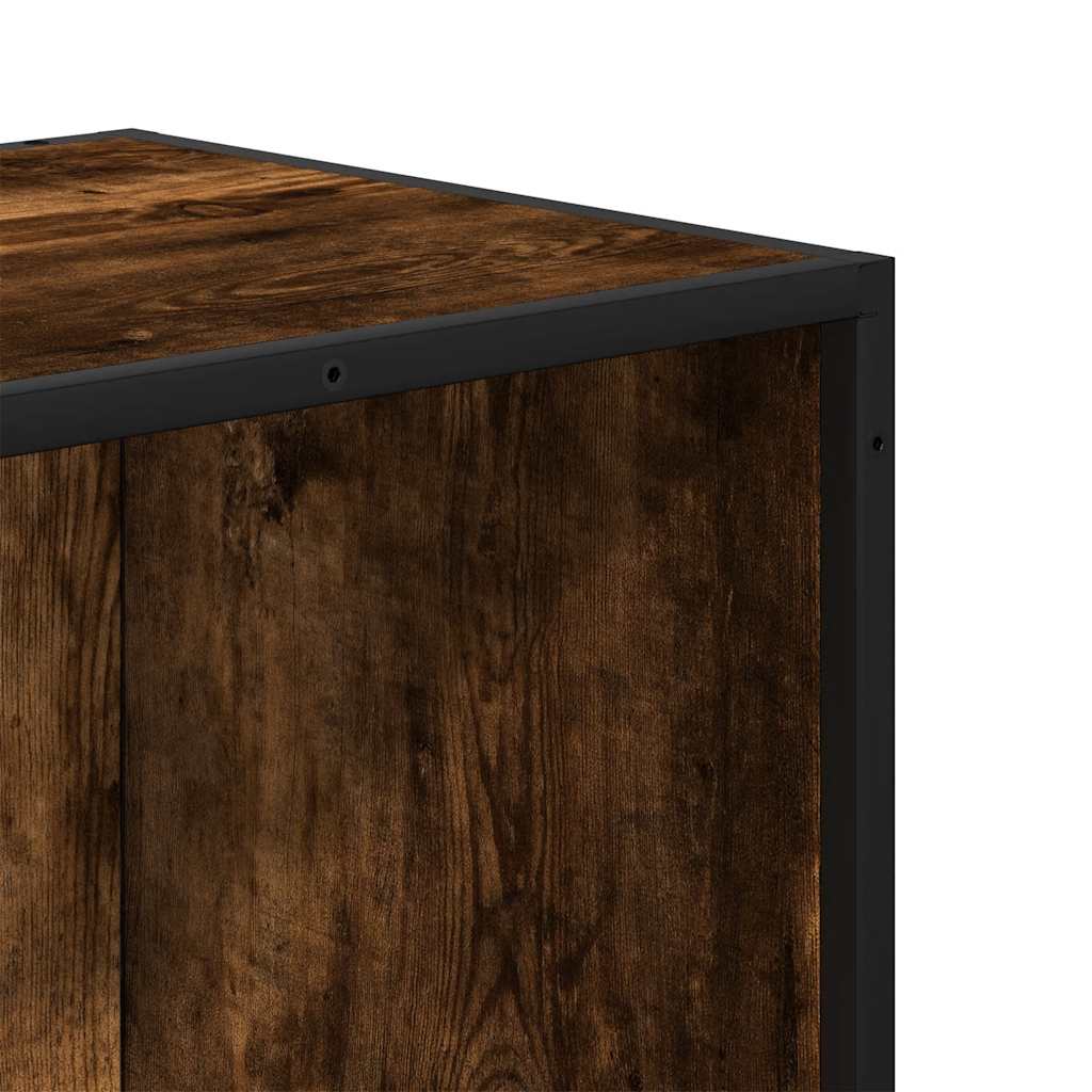 Modernes Regal - industrieller Style - Bücherregal - Büroregal - 5 offene Fächer