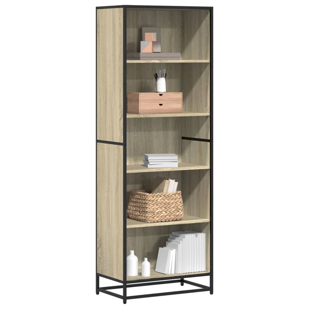 Bücherregal im industriellen Stil - Highboard - Aktenregal - Büroregal - 170 cm