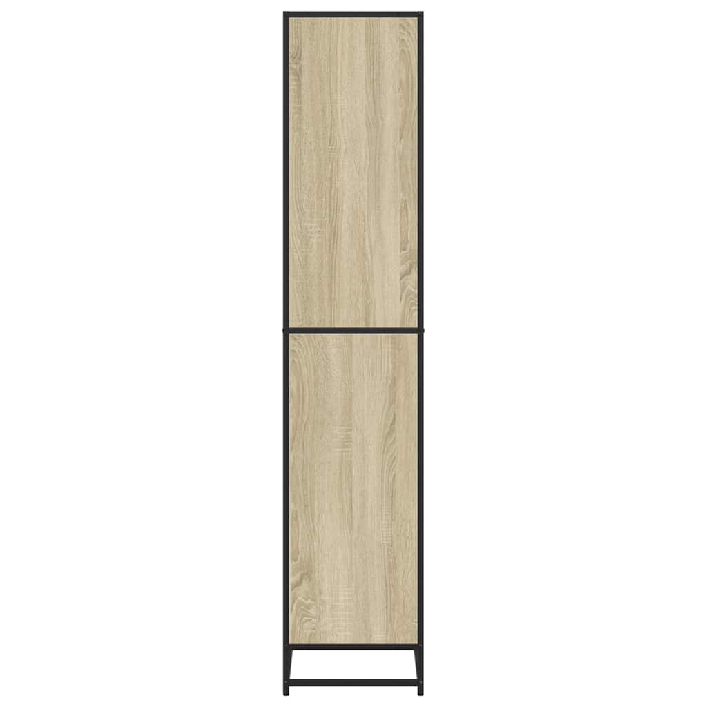 Bücherregal im industriellen Stil - Highboard - Aktenregal - Büroregal - 170 cm
