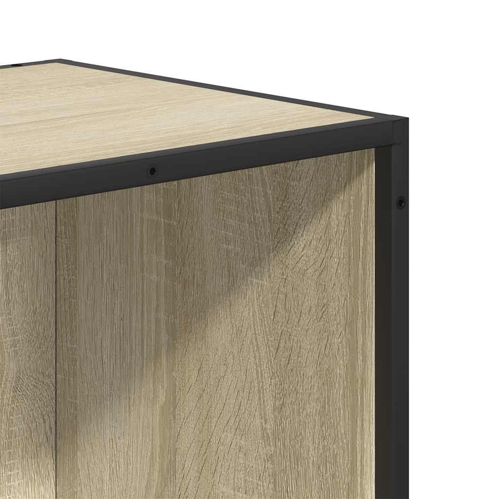 Bücherregal im industriellen Stil - Highboard - Aktenregal - Büroregal - 170 cm