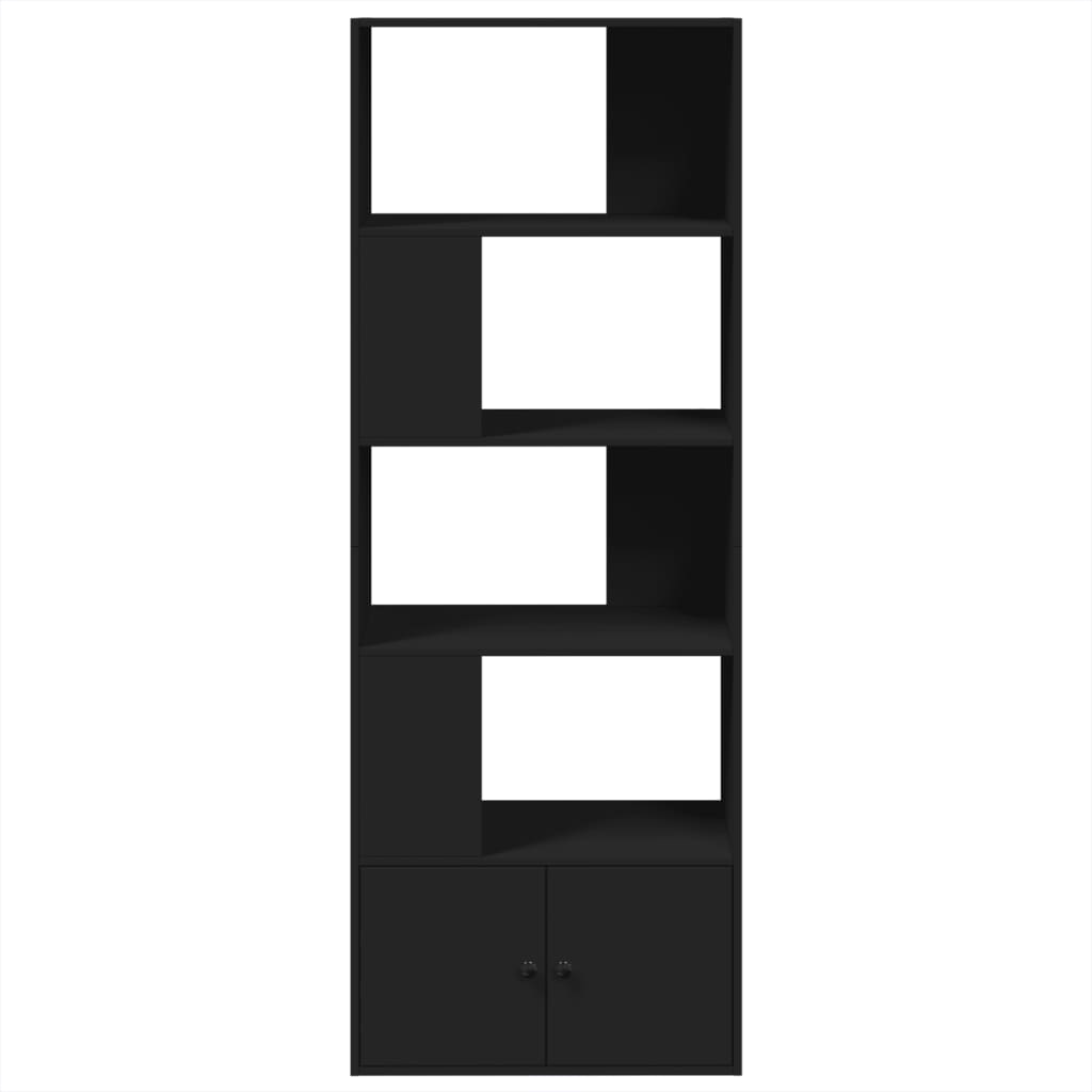 Bücherregal - Raumteiler - Wohnregal - Regal für Bücher und Deko - 70x36x189 cm