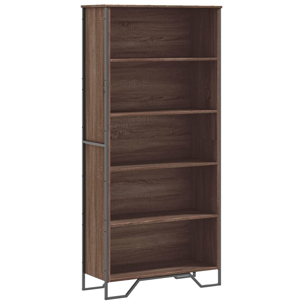 Klassisches Bücherregal - Highboard - Büroregal - Aktekrgeal - 80 x 169 cm