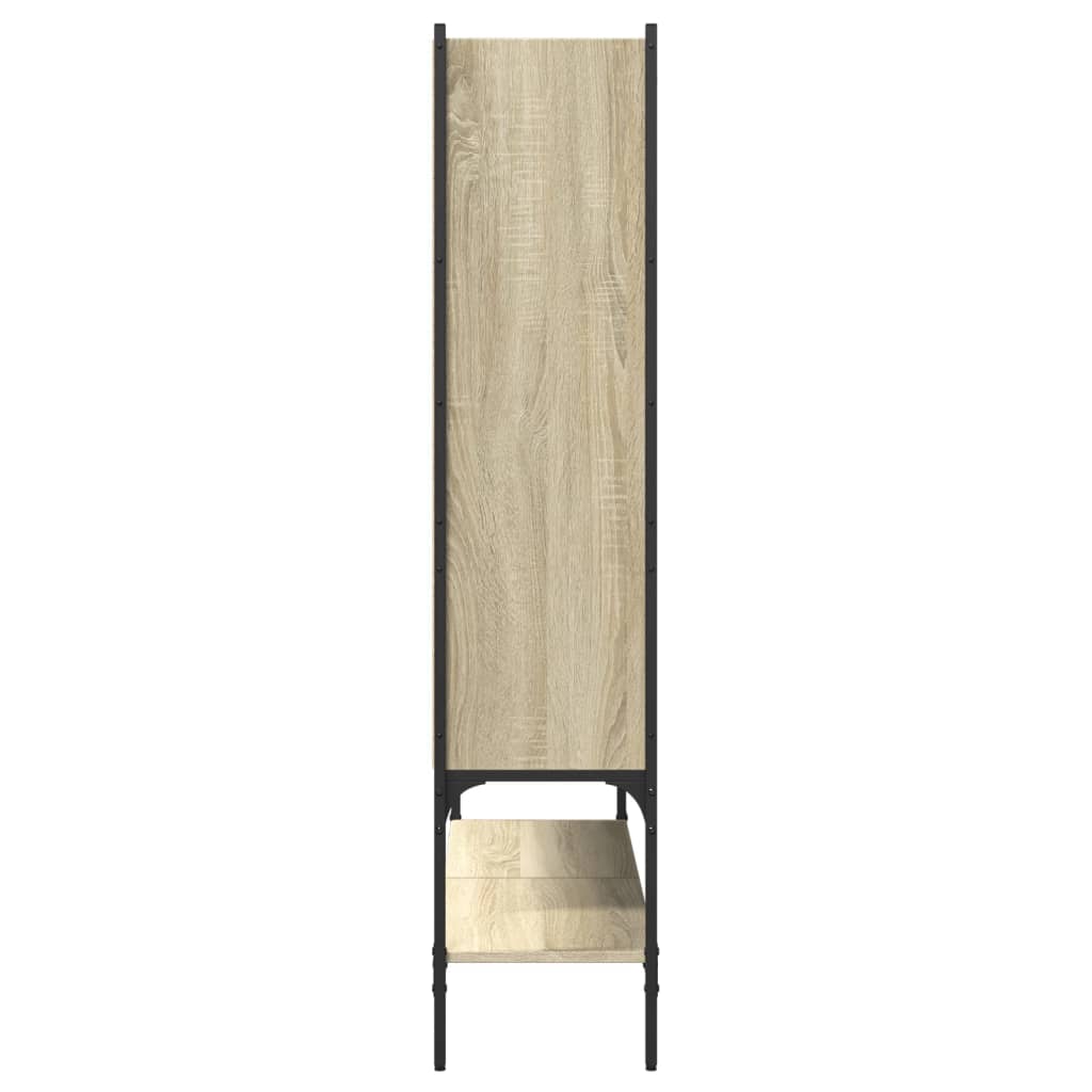 Bücherregal - Wohnregal - Regal mit neun Fächern - Dekoregal - 102x30x141,5 cm