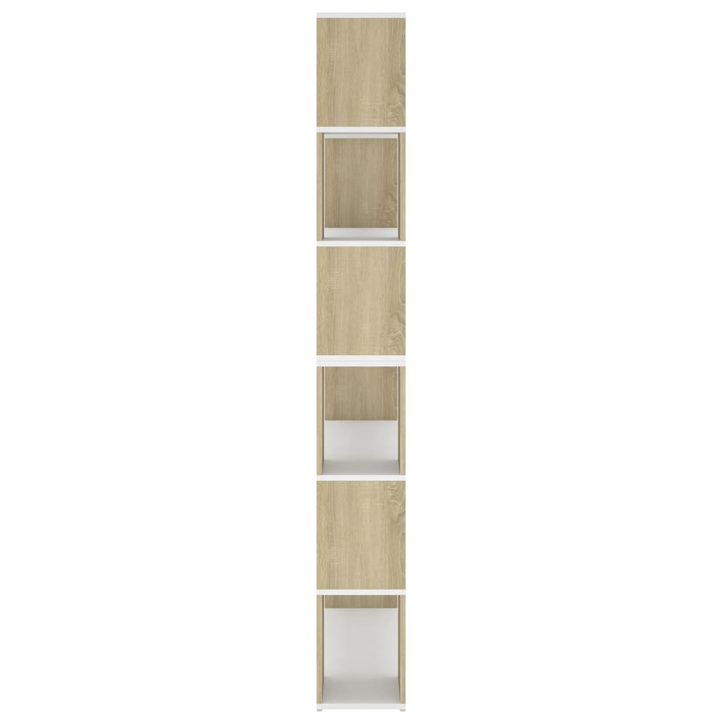 Bücherregal 2er-Set - Raumteiler - Holzregal - DVD-Regal - Highboard - 100x188cm