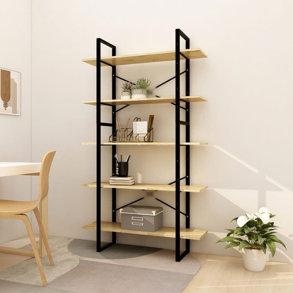 Bücherregal-Set - industrieller Stil – stabil, kombinierbar & vielseitig nutzbar