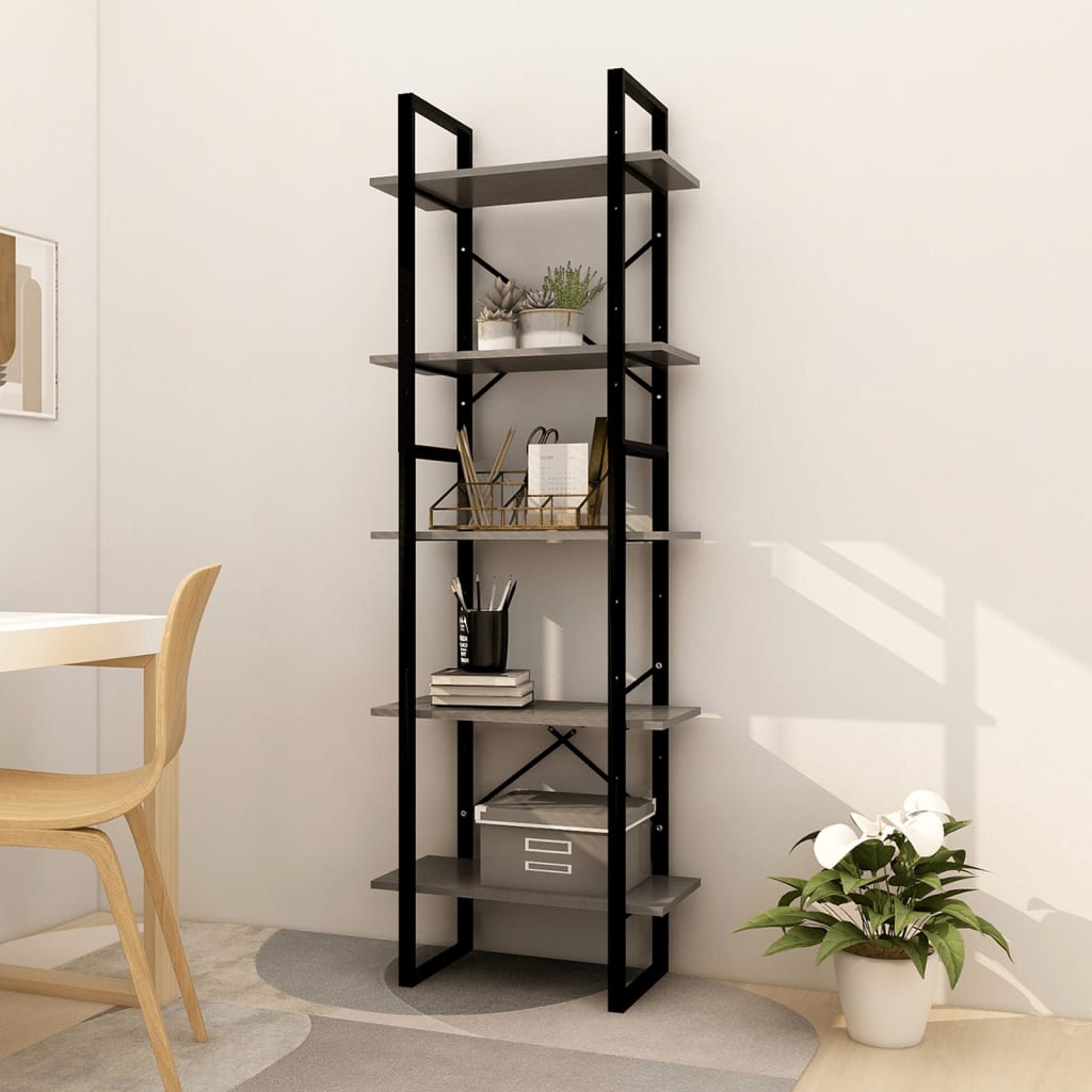 Bücherregal-Set im Industrie-Stil – kombinierbar, robust & vielseitig einsetzbar