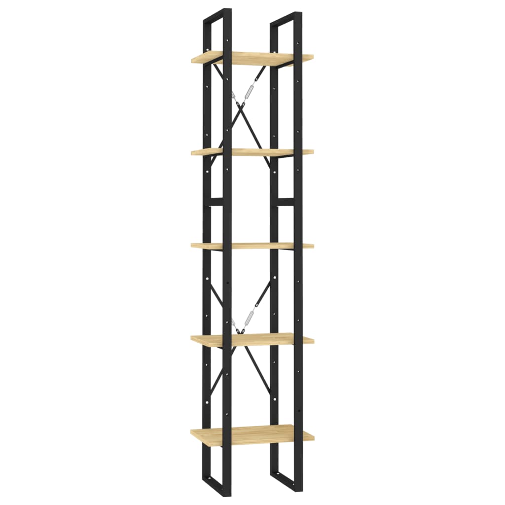 Regal-Duo - industrieller Stil - Bücherregal - Highboard - Standregal - 2-teilig