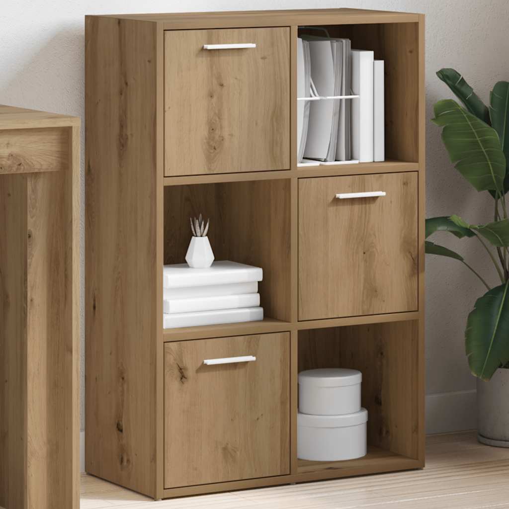 Vielseitiges Regal mit 6 Fächern - Bücherregal - Highboard - Schrank - 60 x 90cm