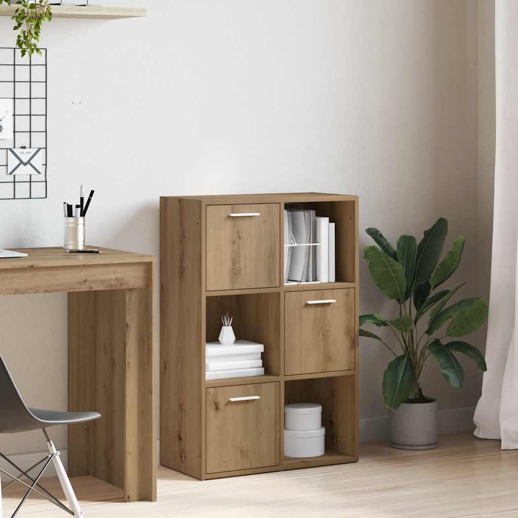 Vielseitiges Regal mit 6 Fächern - Bücherregal - Highboard - Schrank - 60 x 90cm