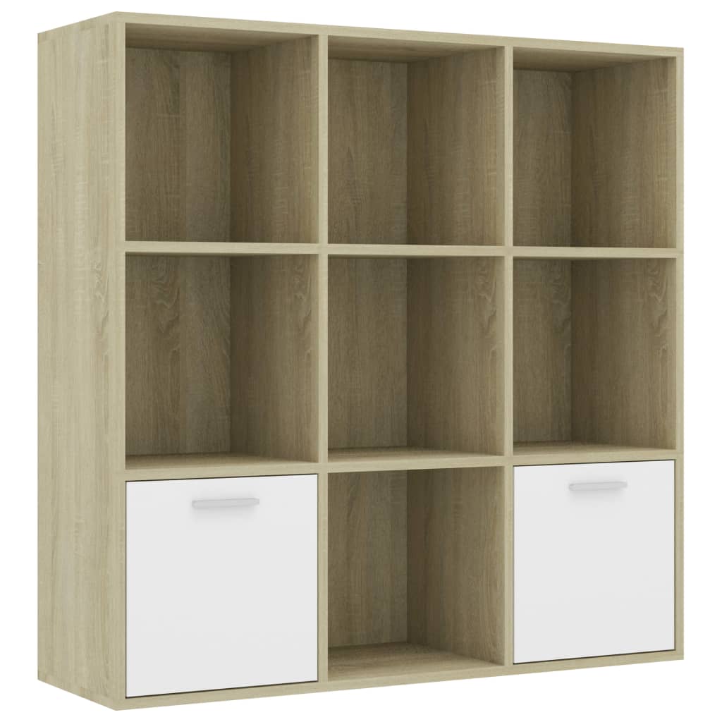 Bücherregal - Sideboard - CD-Regal - Holzregal - Lowboard - Würfelregal - 98 cm