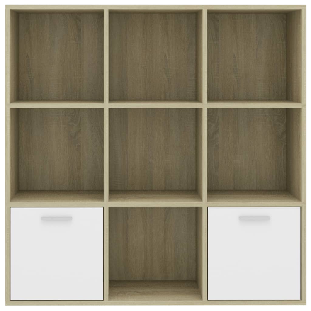 Bücherregal - Sideboard - CD-Regal - Holzregal - Lowboard - Würfelregal - 98 cm
