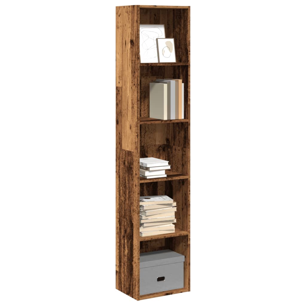 Hohes Bücherregal - Highboard - DVD-Regal - Holzregal - Büroregal - 40 x 189 cm