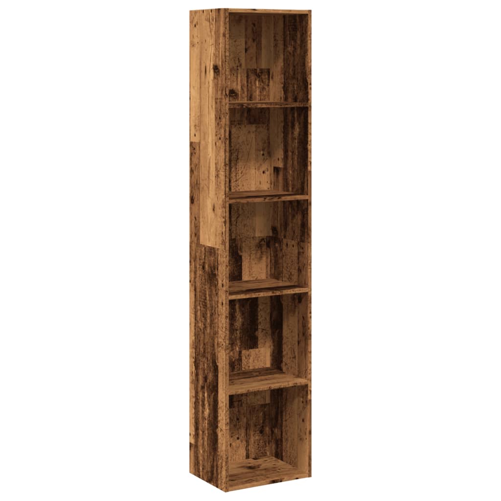 Hohes Bücherregal - Highboard - DVD-Regal - Holzregal - Büroregal - 40 x 189 cm