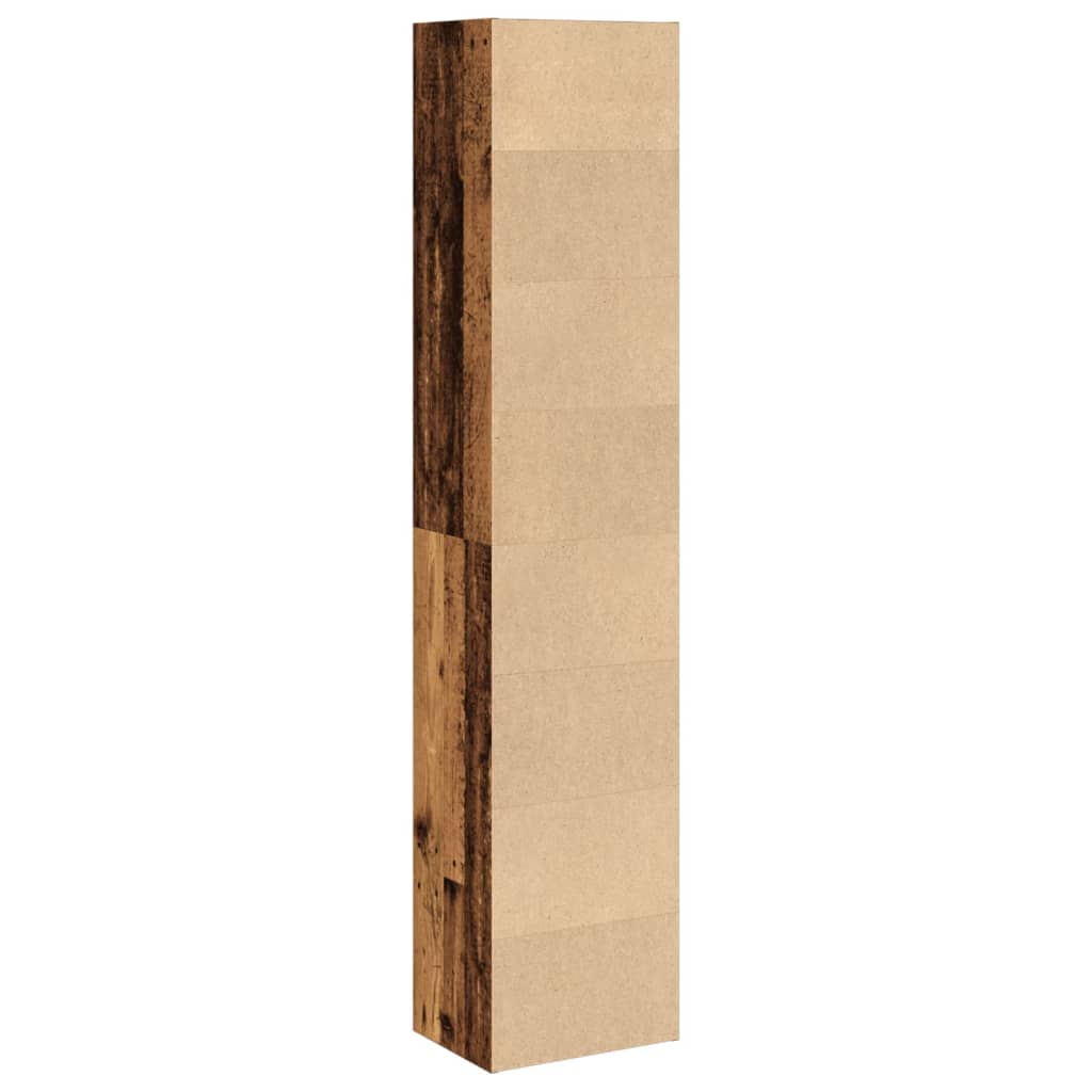 Hohes Bücherregal - Highboard - DVD-Regal - Holzregal - Büroregal - 40 x 189 cm