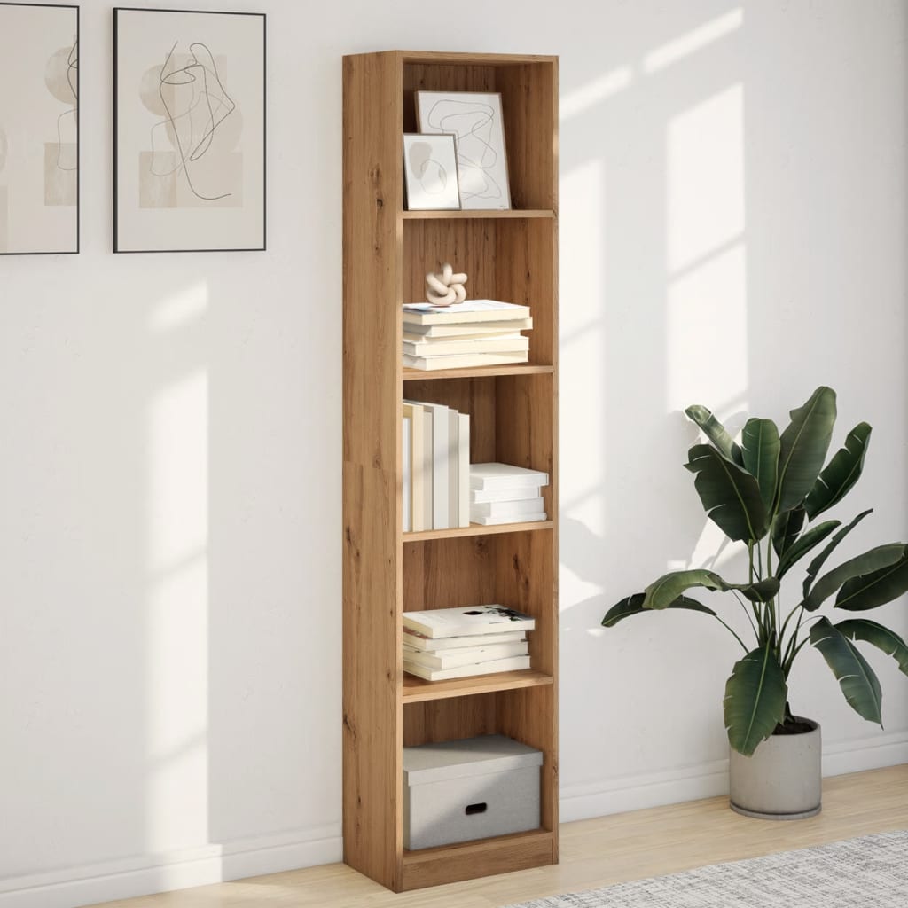 Modernes Standregal - Bücherregal - DVD-Regal - Highboard - Aktenregal - 40x176