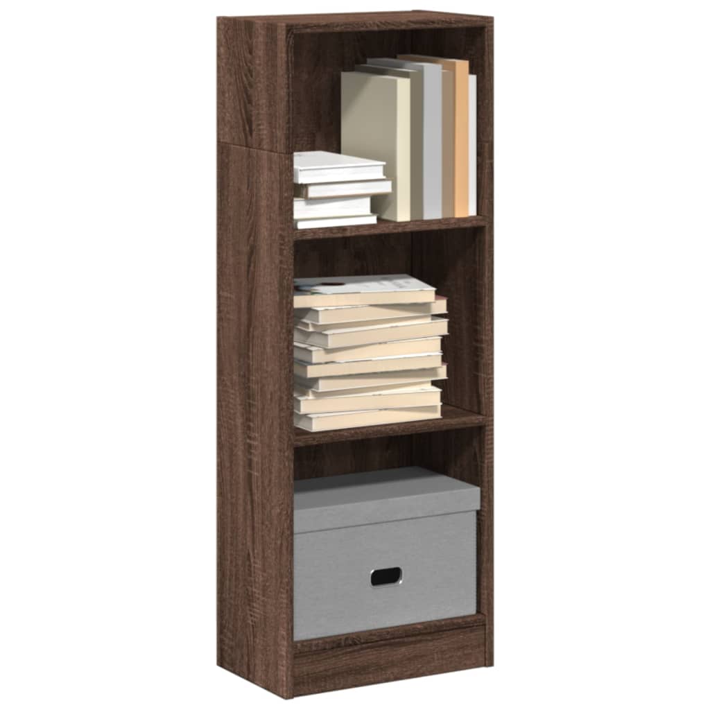 Bücherregal im modernen Stil - DVD-Regal - Büromöbel - Holzregal - 40x109 cm