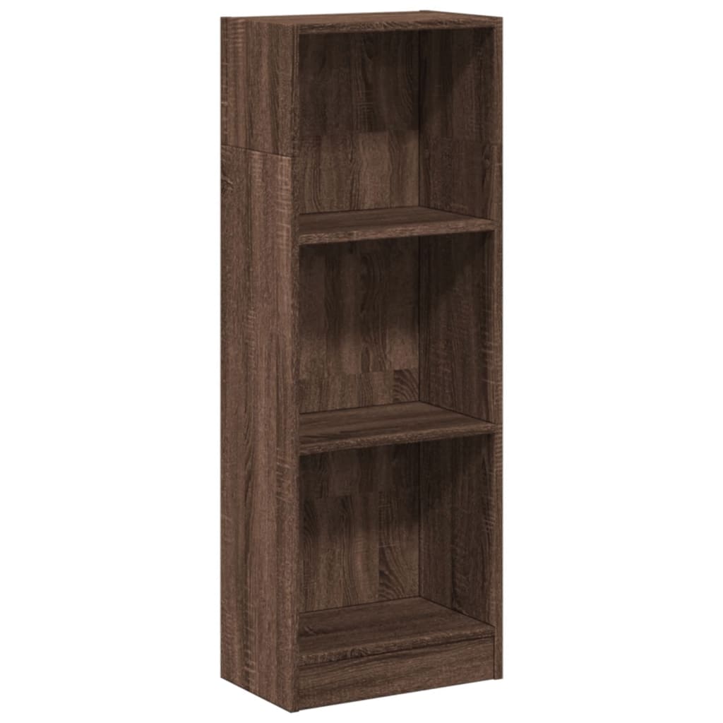 Bücherregal im modernen Stil - DVD-Regal - Büromöbel - Holzregal - 40x109 cm