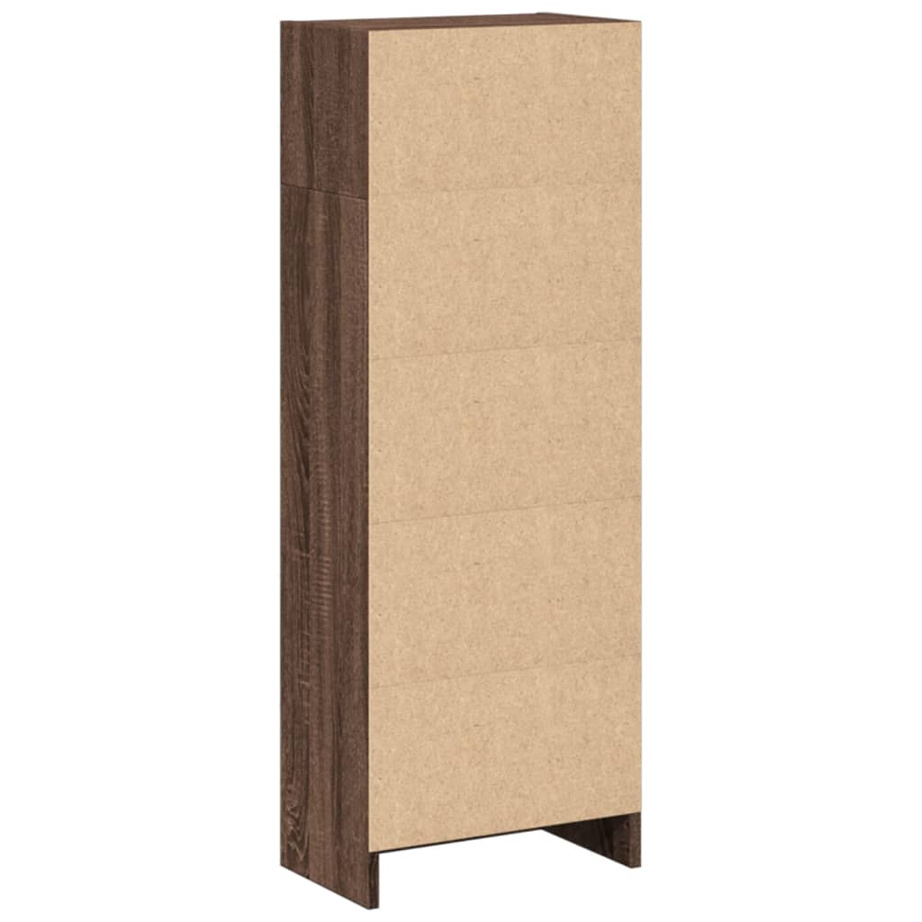 Bücherregal im modernen Stil - DVD-Regal - Büromöbel - Holzregal - 40x109 cm