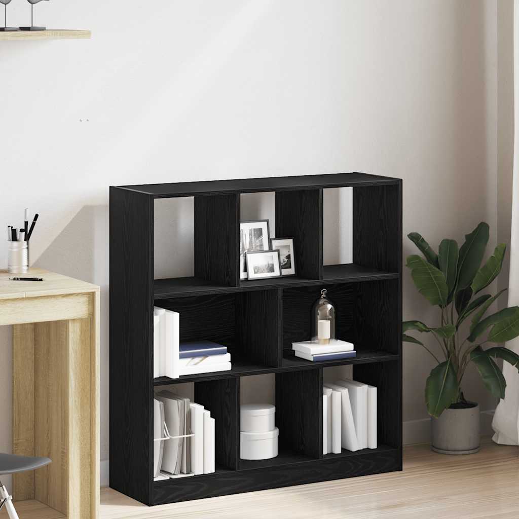 Modernes Bücherregal - Raumteiler - Regal - DVD-Board - Holzregal - 97 x 100 cm