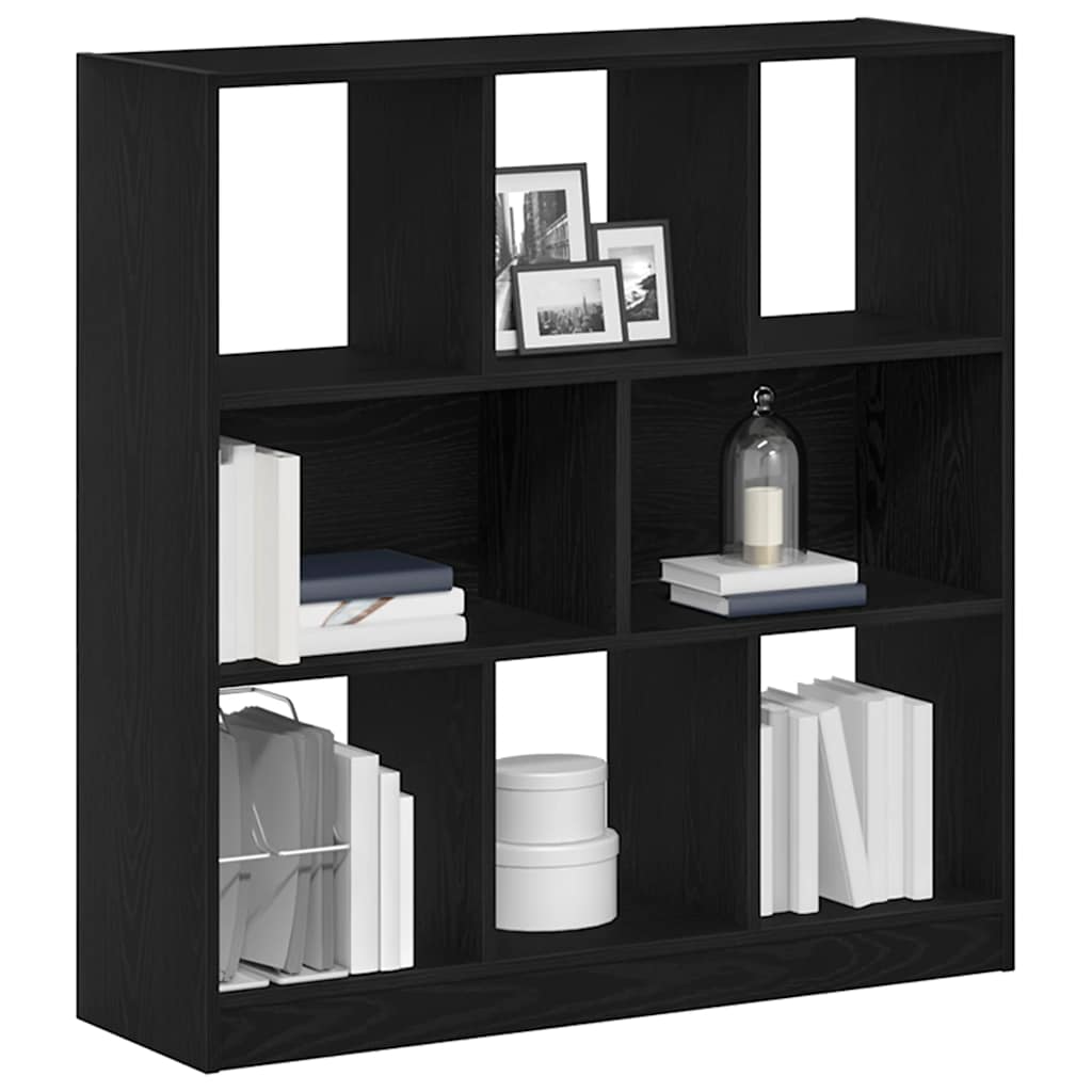 Modernes Bücherregal - Raumteiler - Regal - DVD-Board - Holzregal - 97 x 100 cm