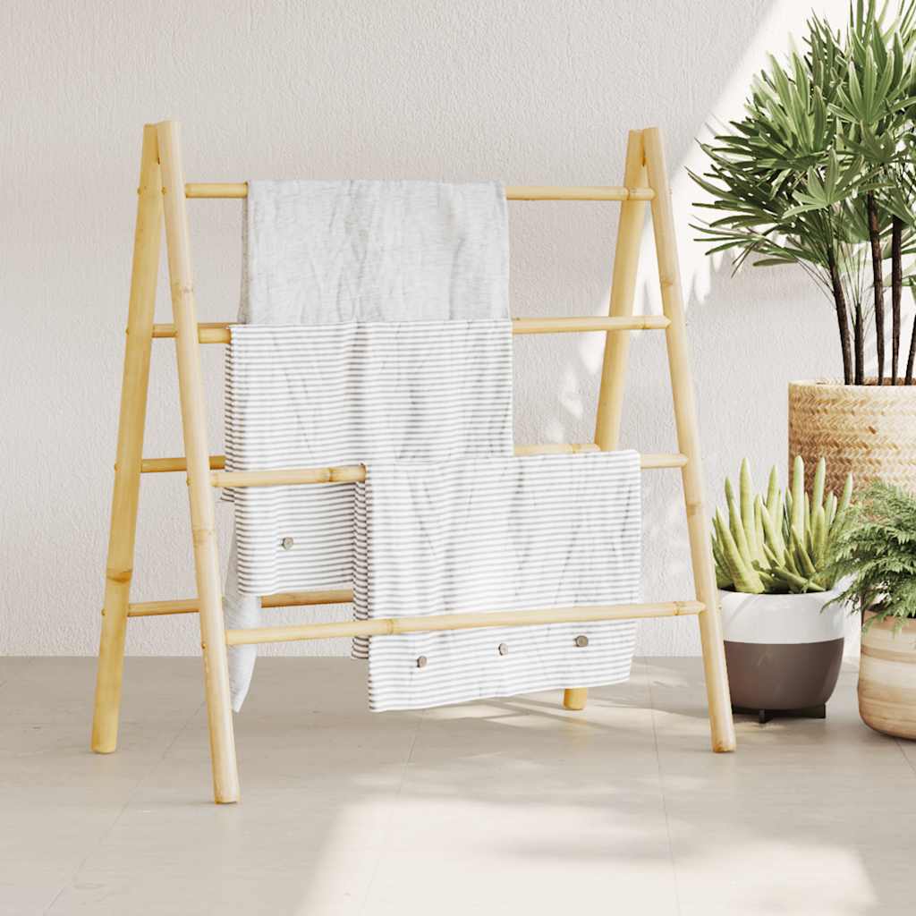 Handtuchleiter - Bambusleiter - Handtuchhalter - Wäscheständer - Bambusmöbel