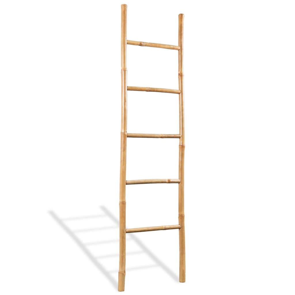 Handtuchleiter - Handtuchhalter - Handtuchständer - Bambusleiter - Dekoleiter