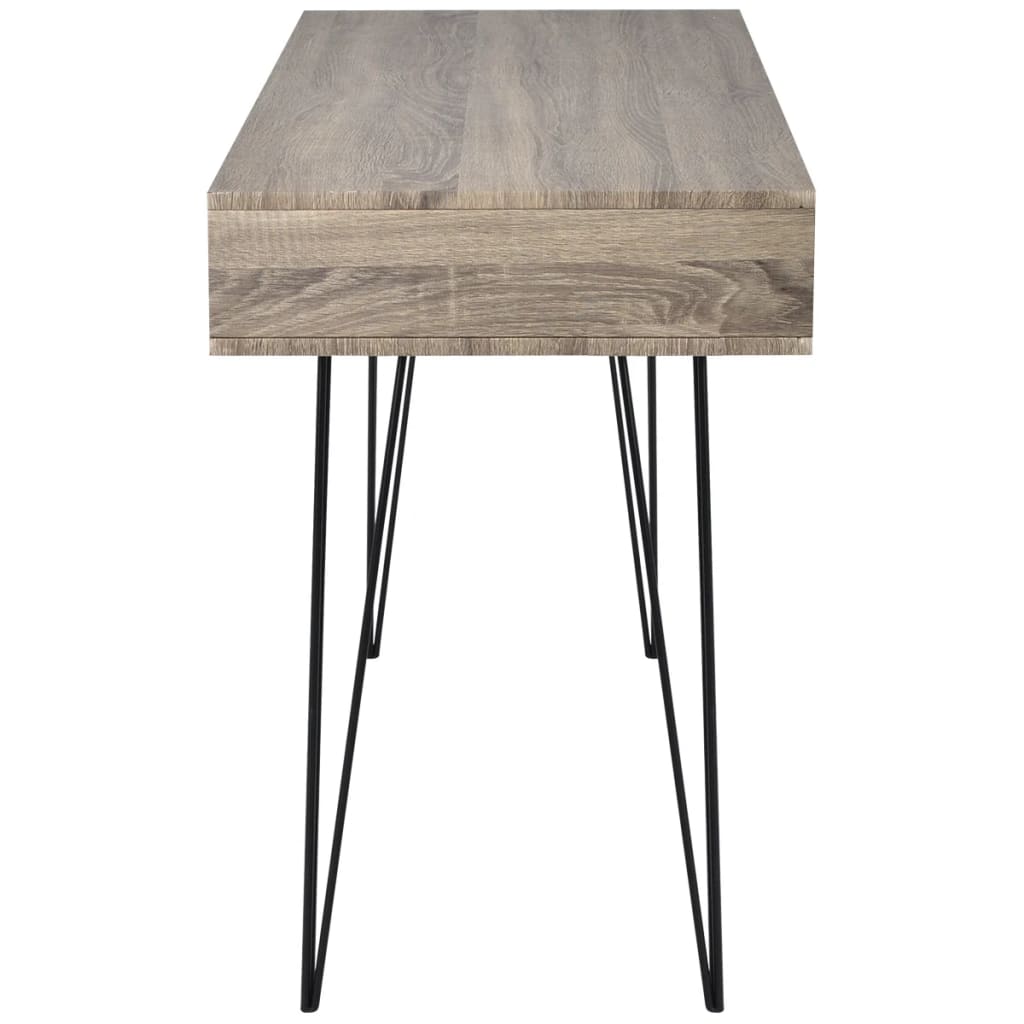 Workstation - Schreibtisch - Bürotisch - PC-Tisch - Modernes Homeoffice - 110x50
