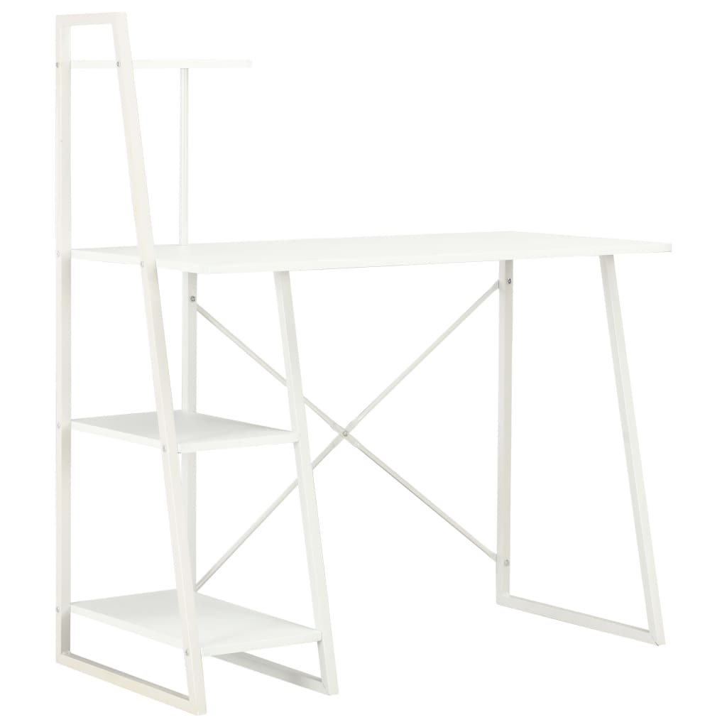Modernes Schreibtisch-Regalsystem - Computertisch - PC-Tisch - Homeoffice Tisch