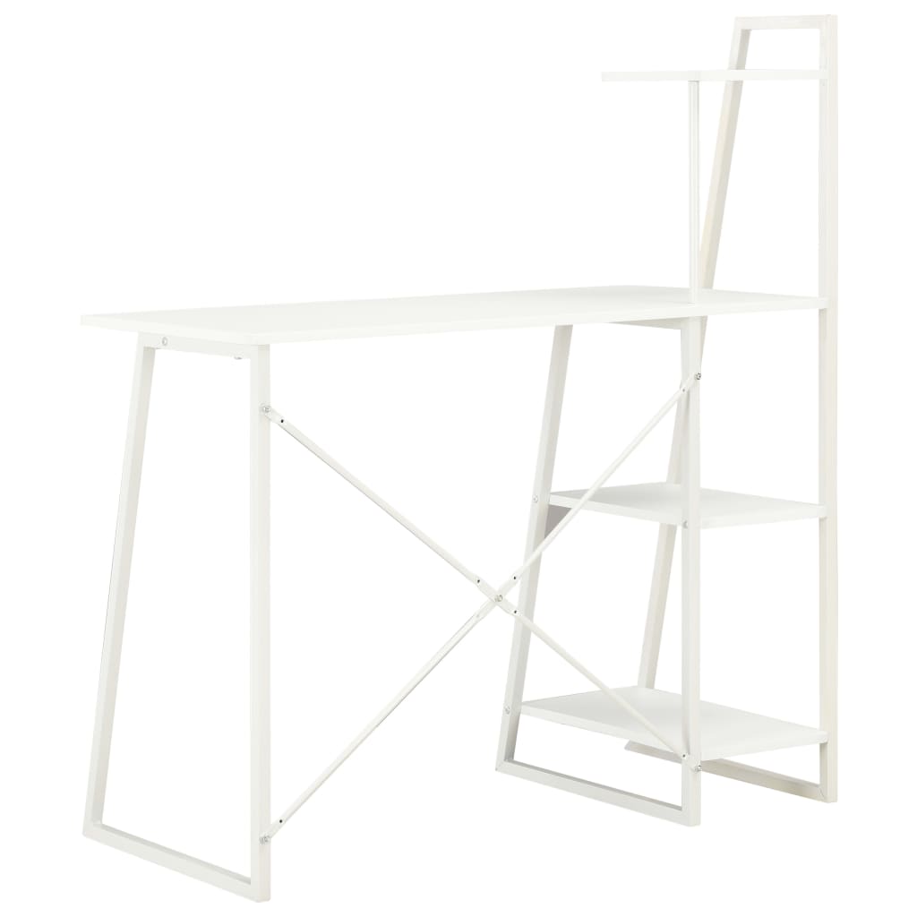 Modernes Schreibtisch-Regalsystem - Computertisch - PC-Tisch - Homeoffice Tisch