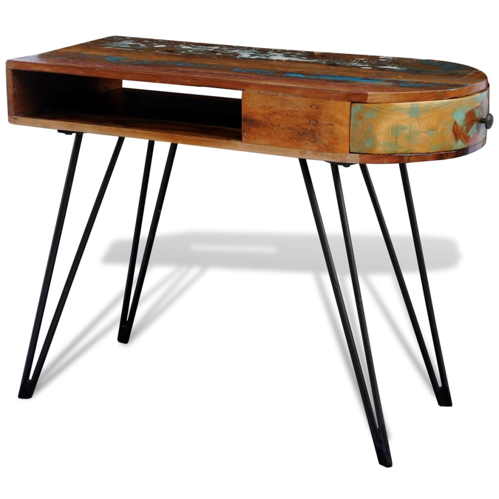 Toller Schreibtisch - Workstation - Retrolook - Massivholz - Unikat - Sekretär