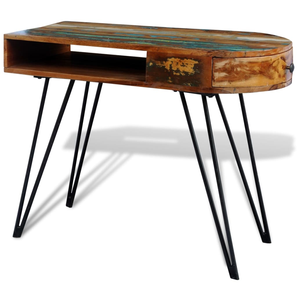 Toller Schreibtisch - Workstation - Retrolook - Massivholz - Unikat - Sekretär