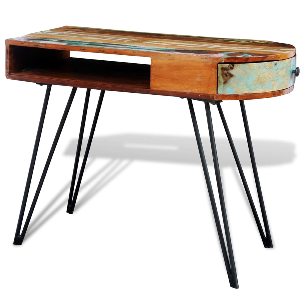 Toller Schreibtisch - Workstation - Retrolook - Massivholz - Unikat - Sekretär