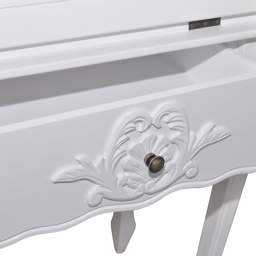 Eleganter Landhaus Sekretär - Schreibtisch - Vintage Flair - 60 x 36,4 x 111 cm