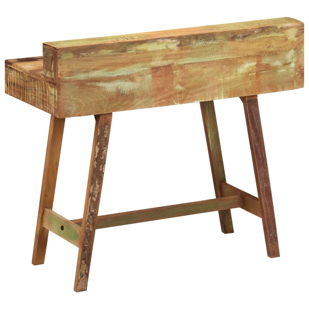 Vintage-Schreibtisch - Holzschreibtisch - Retrolook - Handgefertigtes Unikat