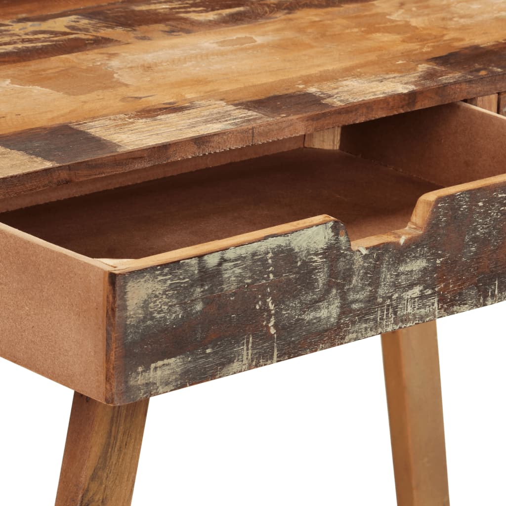 Vintage-Schreibtisch - Holzschreibtisch - Retrolook - Handgefertigtes Unikat