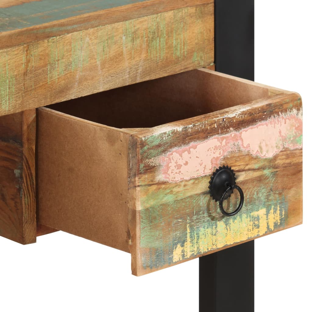 Arbeitstisch - Schreibtisch - Vintage Design - Handgefertigt - Massivholz Unikat