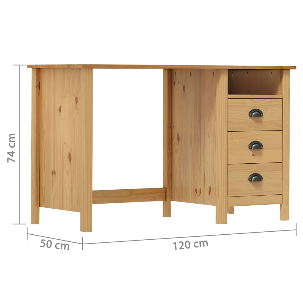 Homeoffice Bürotisch - Schreibtisch - Computertisch - Arbeitstisch - 120 x 50 cm