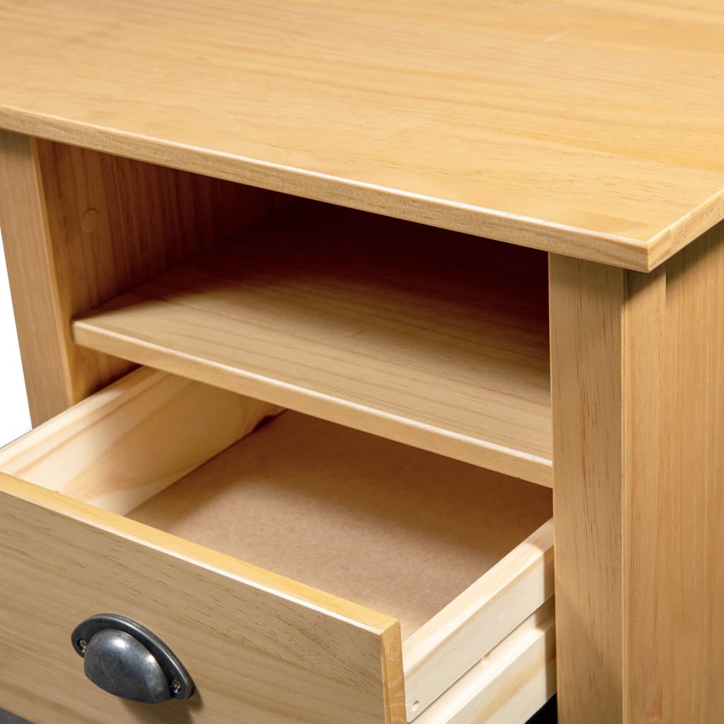 Holzschreibtisch - Schreibtisch HILL - Computertisch - Bürotisch - Homeoffice