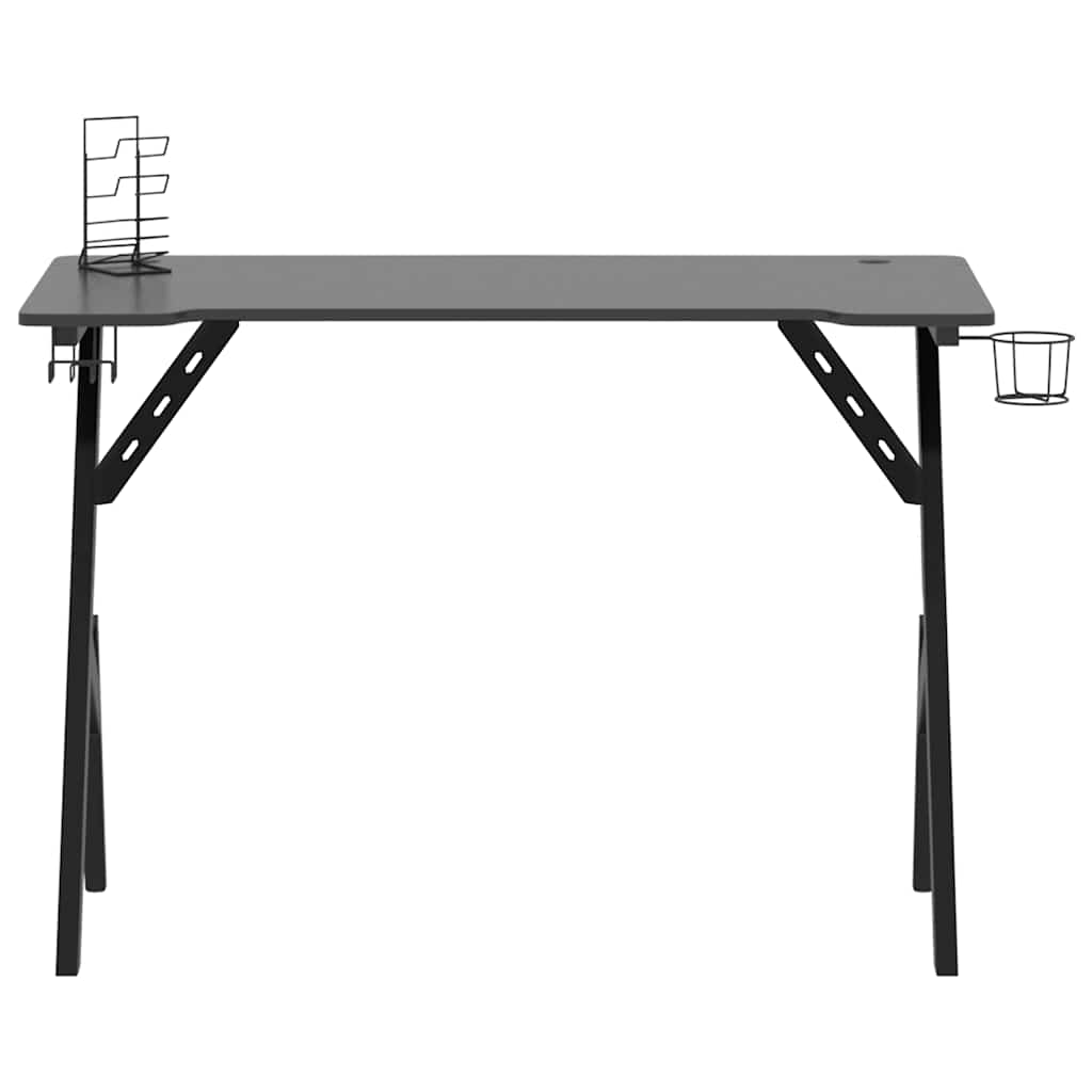 Gaming-Tisch m. Ablagen - Schreibtisch - Computertisch - Bürotisch - 110x60x75cm