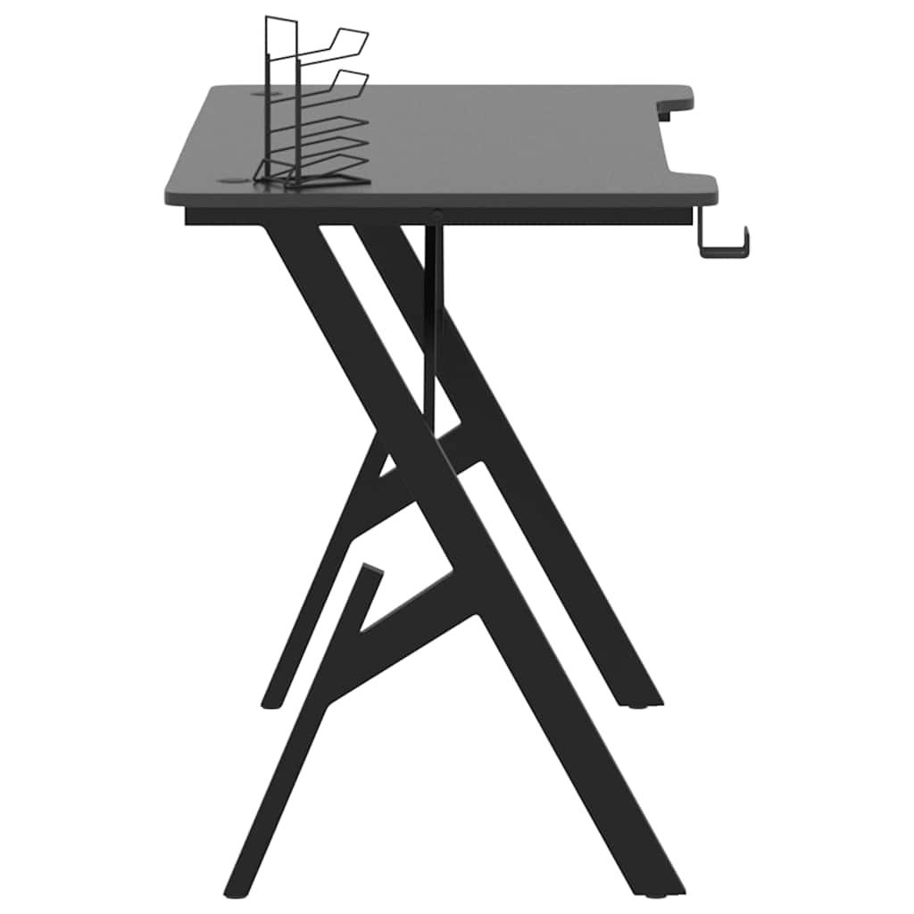 Gaming-Tisch m. Ablagen - Schreibtisch - Computertisch - Bürotisch - 110x60x75cm