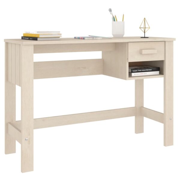 Homeoffice Desk - Schreibtisch - Holzschreibtisch - Computertisch - Modell HAMAR