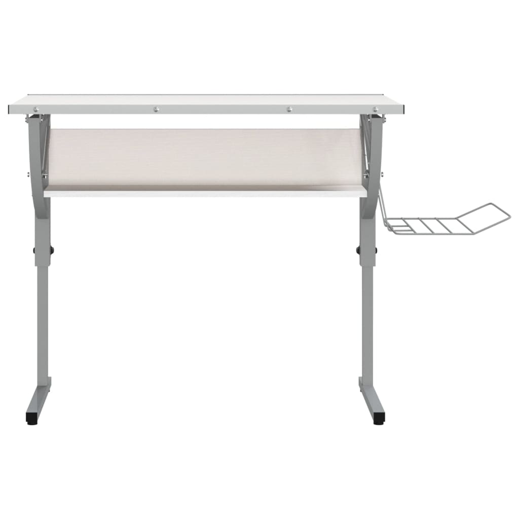 Zeichentisch - Basteltisch - Schreibtisch - Arbeitstisch - 110 x 53 x 58–87 cm