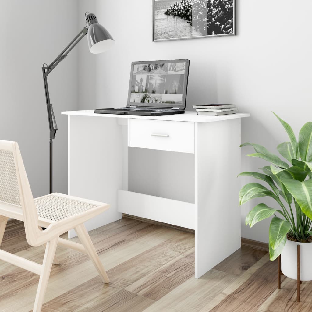 Kompakte Workstation - Schreibtisch - Computertisch - Homeoffice - 100 x 76 cm