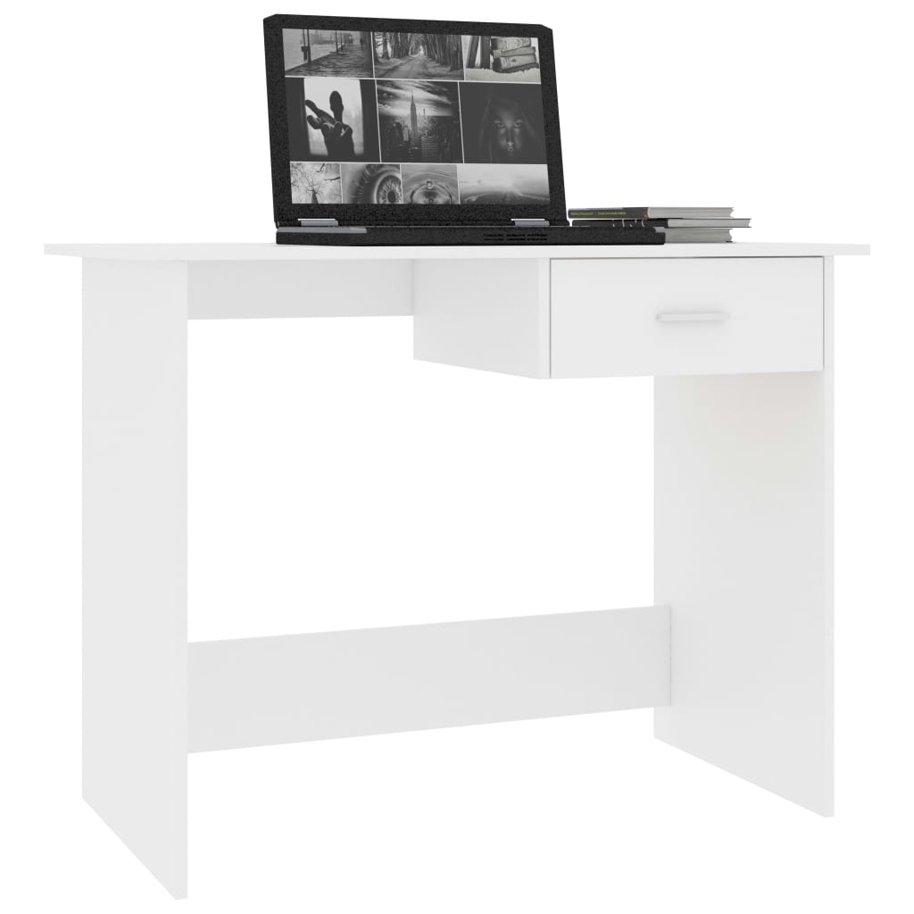 Kompakte Workstation - Schreibtisch - Computertisch - Homeoffice - 100 x 76 cm
