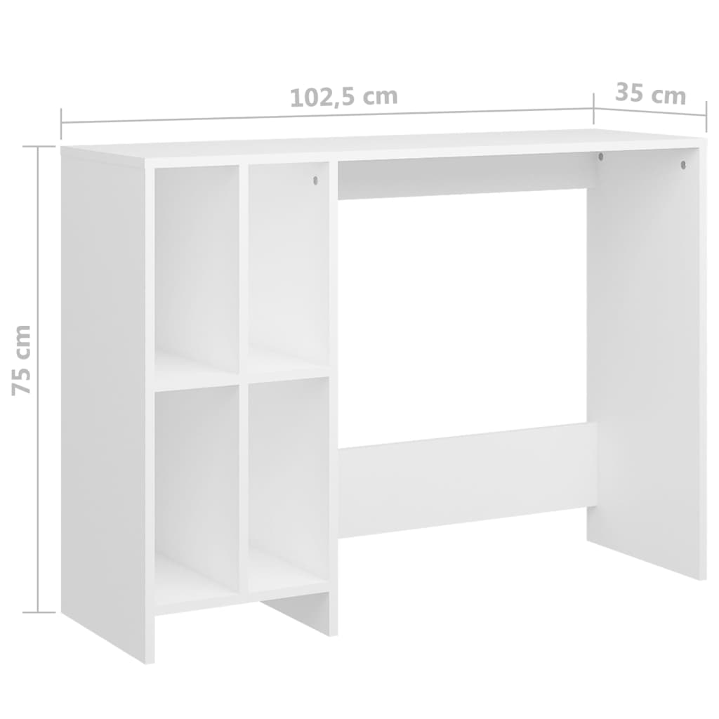 Homeoffice Desk - Schreibtisch - Computertisch - PC-Tisch - Homeoffice - 102x75