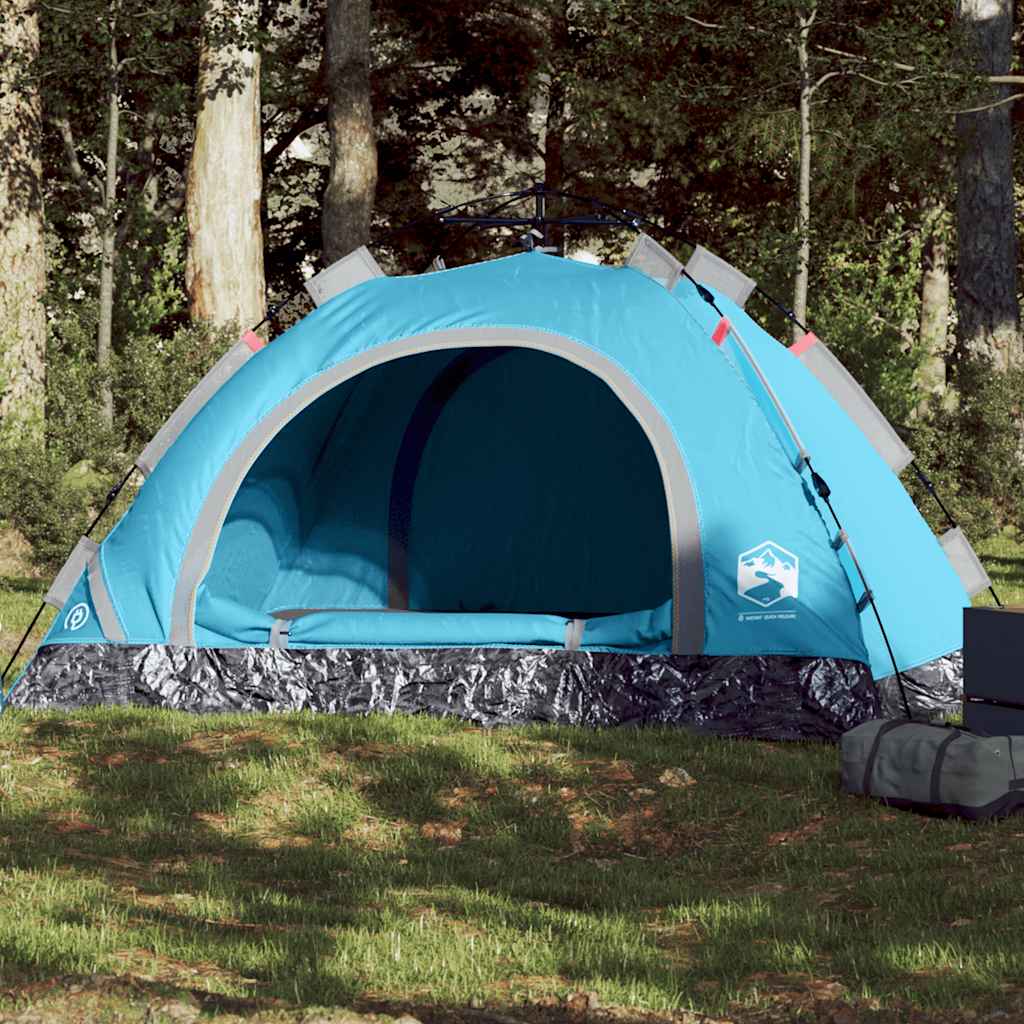 Campingzelt - Kuppelzelt - Festival-Zelt - 4 Personen - Packmaß 86x16x16 cm