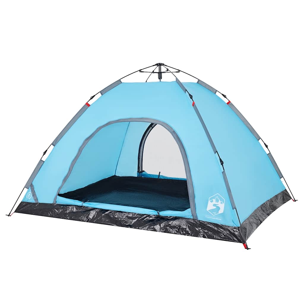 Campingzelt - Kuppelzelt - Festival-Zelt - 4 Personen - Packmaß 86x16x16 cm