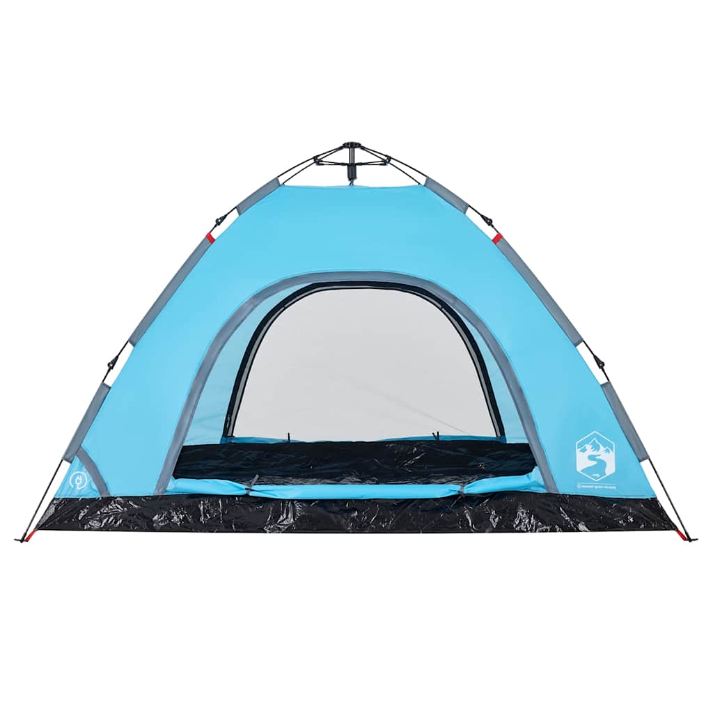 Campingzelt - Kuppelzelt - Festival-Zelt - 4 Personen - Packmaß 86x16x16 cm
